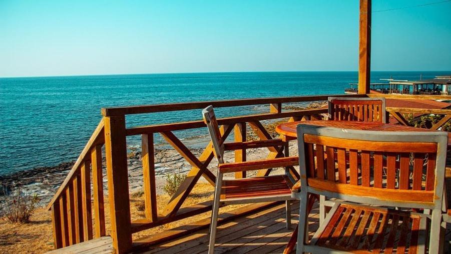 Zambak Holiday Village & Restaurant Superb Seafront Location ! Agios Georgios  エクステリア 写真